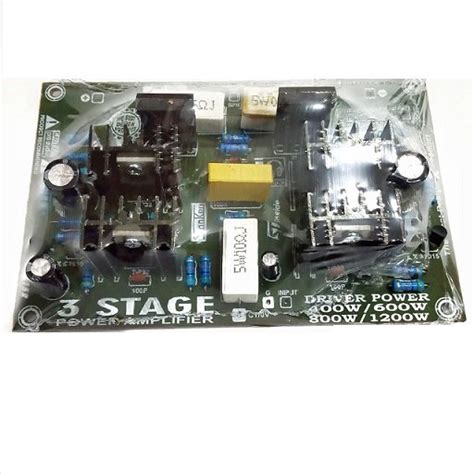 Jual KIt Power Ampli Amplifier 3 Stage 3 Tingkat Super Driver Mono For