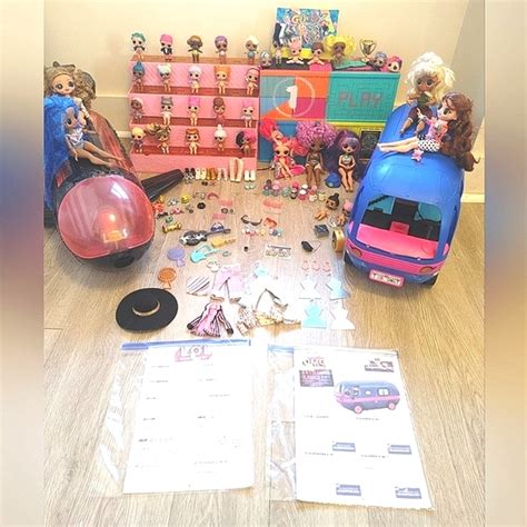 Lol Surprise Toys Lol Surprise Huge Doll Lot Clubhouse Glamper
