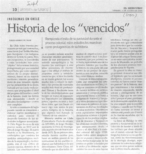 Historia De Los Vencidos Art Culo Biblioteca Nacional Digital De