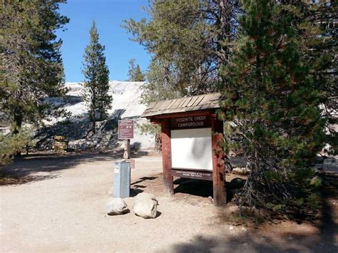 Yosemite Creek Campground Yosemite National Park Ca 21 Campground Views