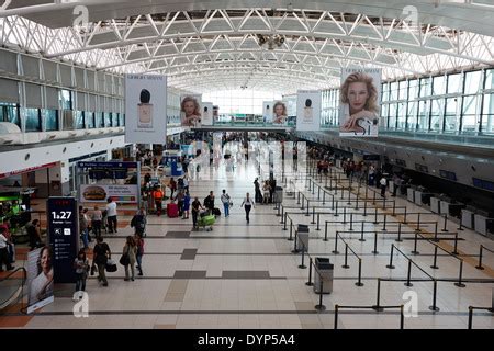 Departure hall of the Ministro Pistarini International Airport in Buenos Aires, Argentina Stock ...