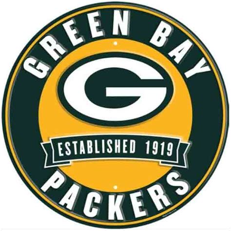 Green Bay Packers Metal Sign Buy Online Now Green Bay Green Bay