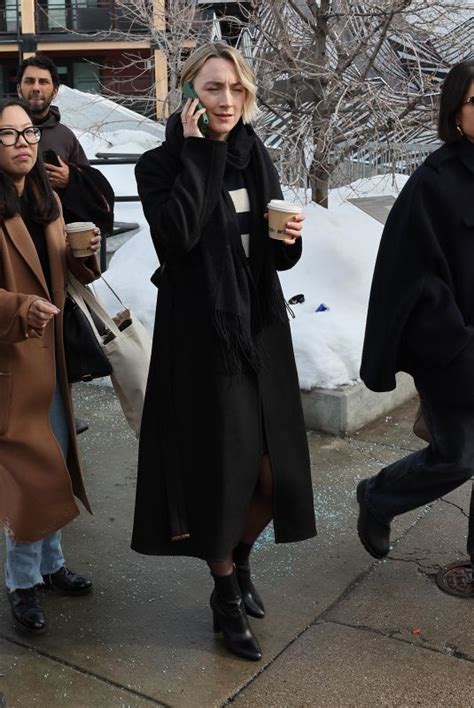 Saoirse Ronan Out At Sundance Film Festival In Park City