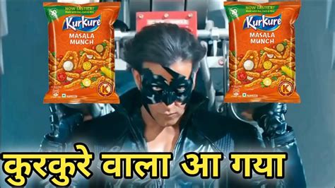 Krrish 3 Funny Dubbing Video 🤣 कुरकुरे वाला आ गया 🤣 Krrish3 Funny Omedy 🤣 Sk Dubbing Vines