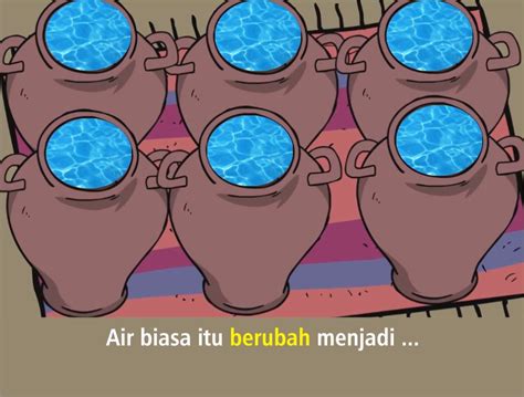 Komik Alkitab Anak Tuhan Yesus Mengubah Air Menjadi Anggur