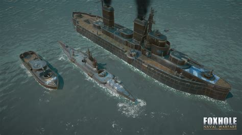 Warfare MMO Foxhole is adding naval combat complete with huge multi-person ships