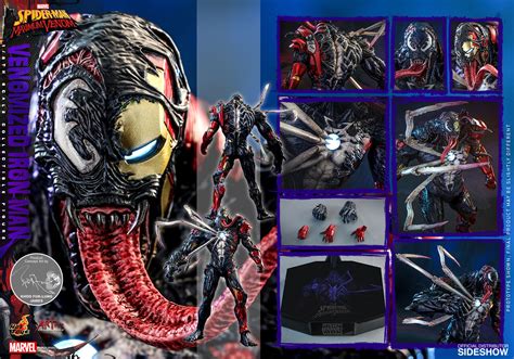 Hot Toys Venomized Iron Man Sixth Scale Figure Comic Concepts