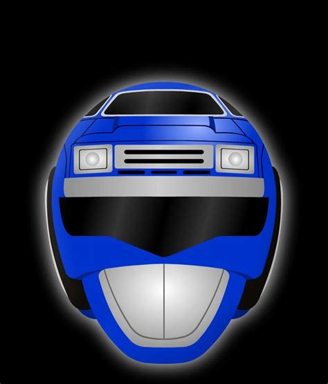 Blue Turbo Ranger Helmet | Power rangers, Power rangers art, Ranger