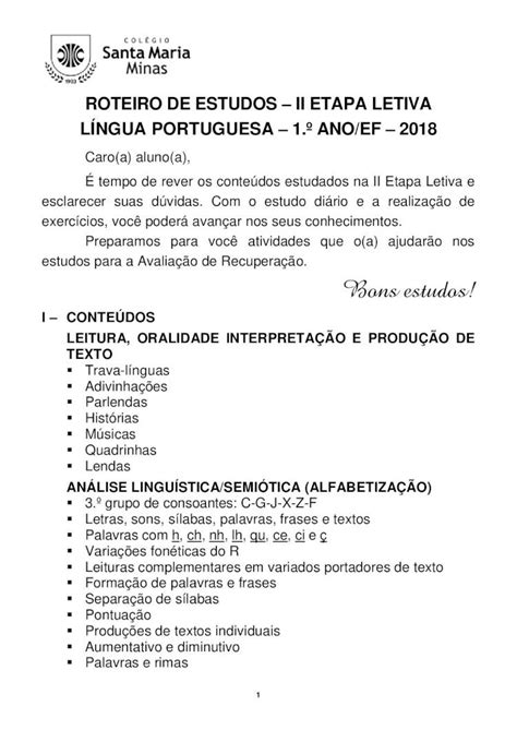 PDF Bons Estudos Saopaulodacruz Br File2 II ATIVIDADES