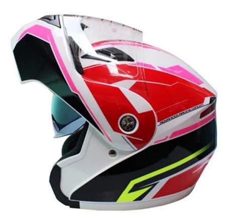 Hnj Motorcycle Open Face Helmet Double Visor Motors Helmets Motor Full