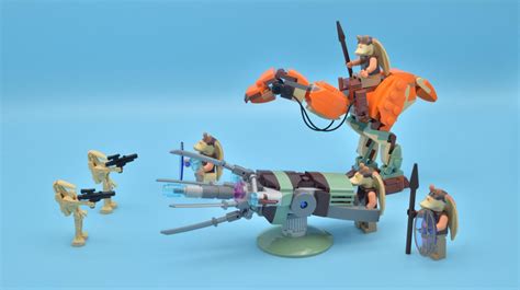 Lego Moc Gungan Battle Pack By Bigcheez Rebrickable Build With Lego