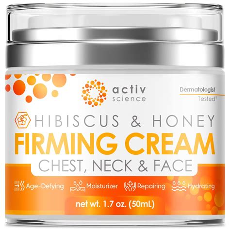 Hibiscus And Honey Firming Cream Neck Firming Cream Skin Cream Skin