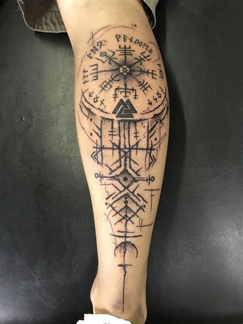 Vegvisir Viking Compass Norse Runic Symbol Of Protection Viking