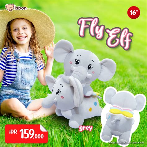 Istana Boneka Gajah Terbang Bersayap Elephant Ly Fly Elf