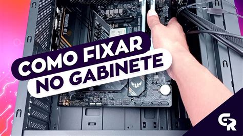 🟢 Como Colocar A Placa MÃe No Gabinete Como Fixar O Espelho Upgrade