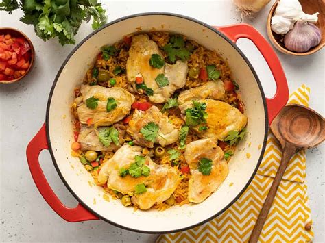 Arroz Con Pollo Puerto Rican Chicken And Rice Recipe Cart