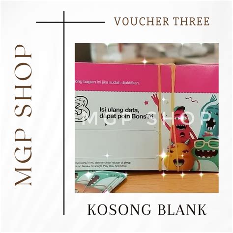 Jual VOUCHER KOSONG BLANK THREE Shopee Indonesia