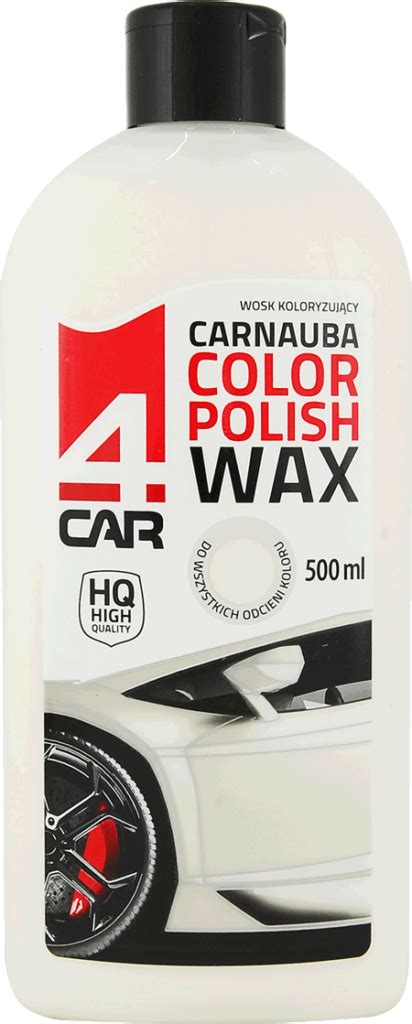 Carnauba Wosk Koloryzuj Cy Bia Y Ml Car Kosmetyki Akcesoria