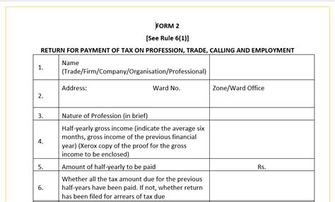 Professional Tax In Tamil Nadu Under The Tamil Nadu Town 6th May 2023