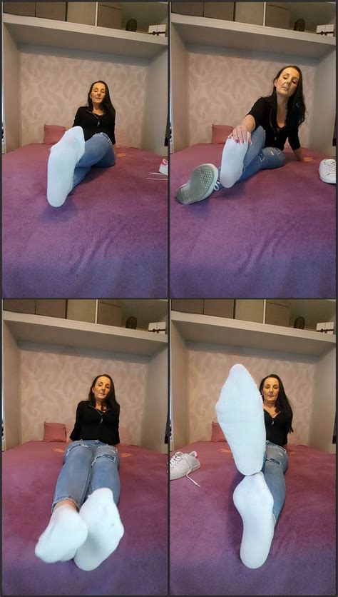 Mistress Luciana Luciana Di Domizio Smell My Sneaker Socks Domina Pov