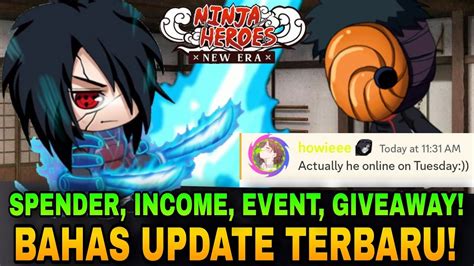 BAHAS UPDATE SPENDER BULAN JUNI Ninja Heroes New Era UPDATE UR MADARA