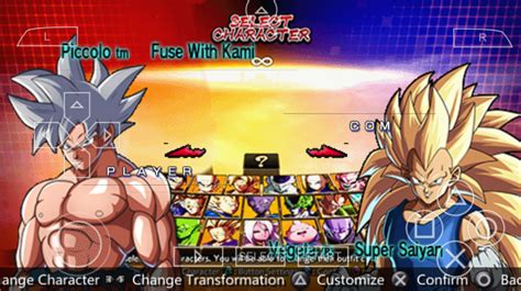 Dragon Ball Fighter Z Shin Budokai 2 V2 For Android EvolutionofGames