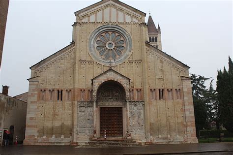 San Zeno Maggiore Basilica Verona With Andrea Mantegna Altarpiece