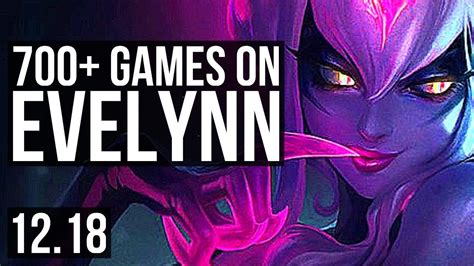 EVELYNN Vs KAYN JNG 12 0 5 Legendary 700 Games EUW Diamond