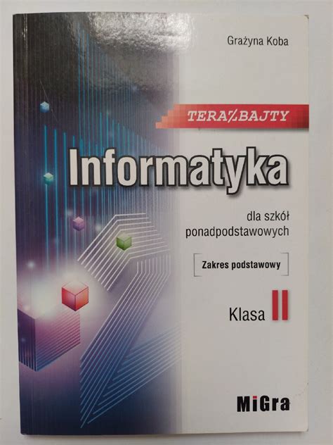 Informatyka Teraz Bajty 2 ZP 2020 Grażyna Koba Smoszew Kup teraz na