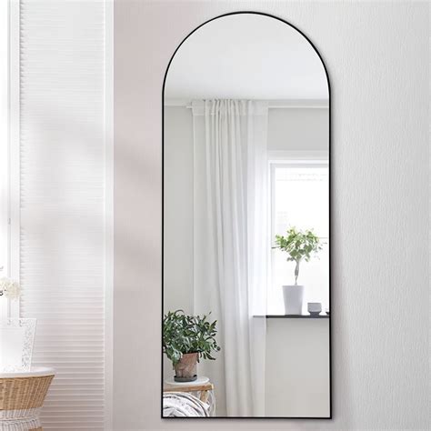 Neutype In X In Black Modern Floor Mirror Walmart