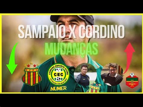 PRÉ JOGO DE SAMPAIO X cordino YouTube