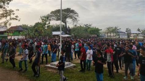 Senam Sehat Ala Santri PPUW Benteng Sidrap