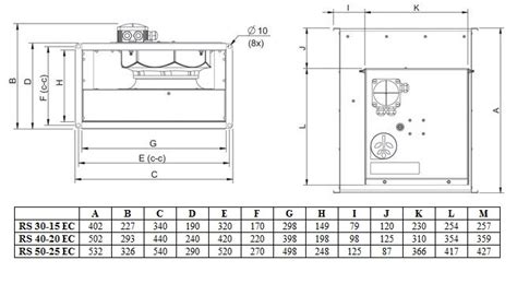 RS 50 25 EC Sileo Centrifugal Duct Fan