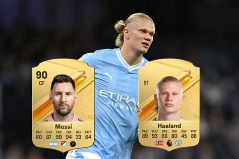 Man Citys Ea Fc 24 Ratings Confirmed As Erling Haaland Displaces