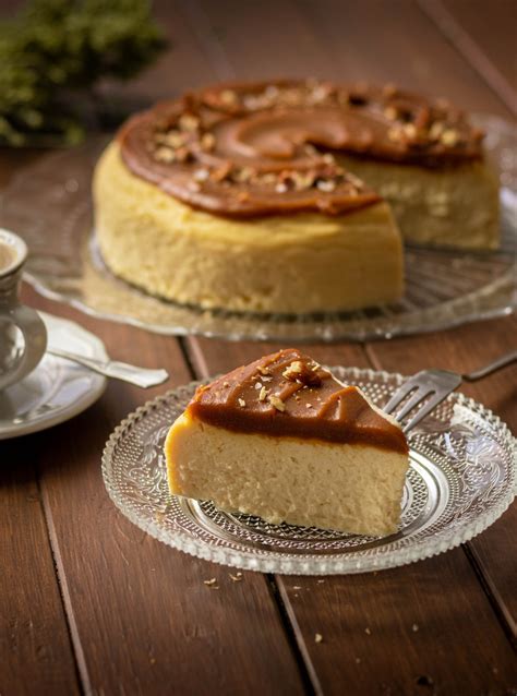 Tarta De Queso Al Horno Con Caramelo Salado Chocoreto