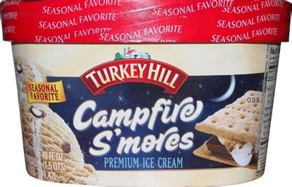 On Second Scoop Ice Cream Reviews Turkey Hill Campfire S Mores Ice Cream