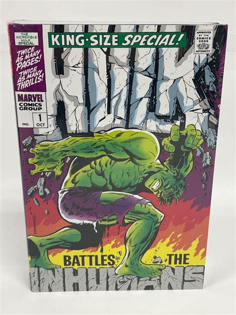 The Incredible Hulk Omnibus Vol 2 Steranko Dm Cover New Marvel Comics Hc Sealed Ebay