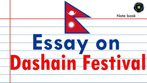 Essay On Dashain Festival In English Youtube