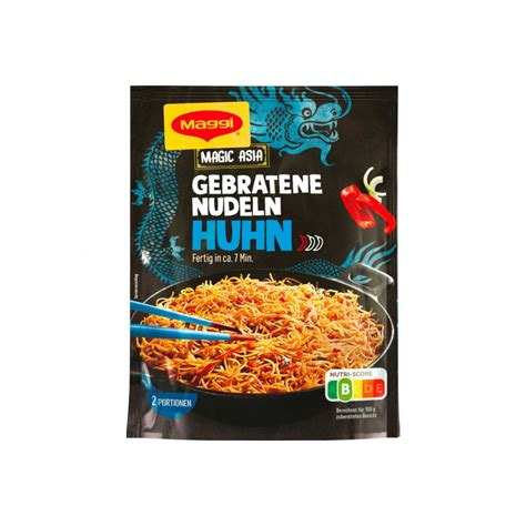 Maggi Magic Asia Gebratene Nudeln Mit Huhn 121g 2 39