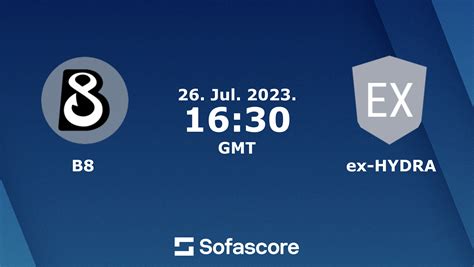 B8 Ex Hydra Live Score Sofascore