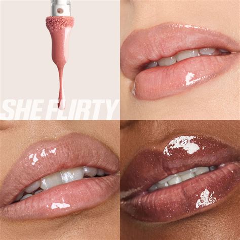Icy Nude Faux Filler Lip Gloss She Flirty