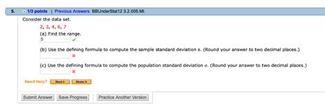 Solved Points Previous Answers Bbunderstat Chegg