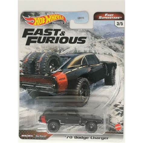 Hot Wheels Premium Fast Furious Fast Superstars Dodge Charger Shopee Malaysia