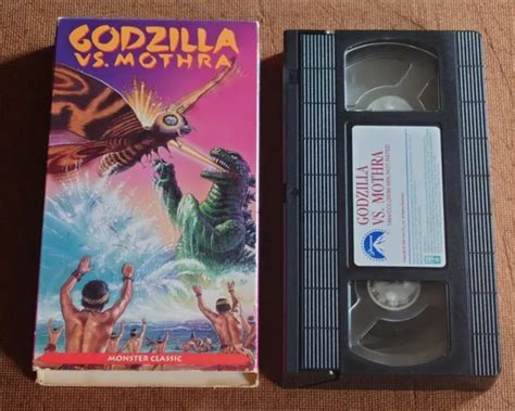 GODZILLA VS MOTHRA V2 VHS NTSC Rental EUR 42 20 PicClick IT