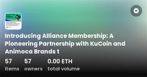 Introducing Alliance Membership A Pioneering Partnership With KuCoin