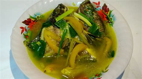 Resep Sop Ikan Nila YouTube