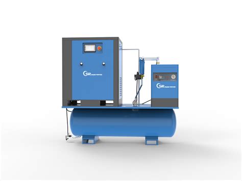 VSD 16bar 11kw 15hp All In One Screw Compressor For Laser Cutting Industry