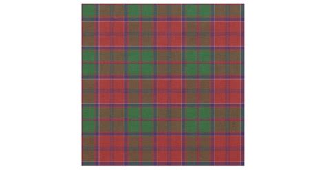 Grant Clan Tartan Scottish Plaid Fabric | Zazzle