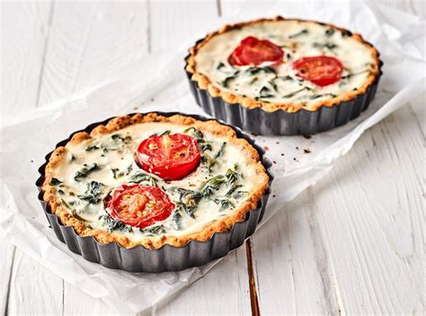 Recept Špenátový quiche ReceptyOnLine cz kuchařka recepty a