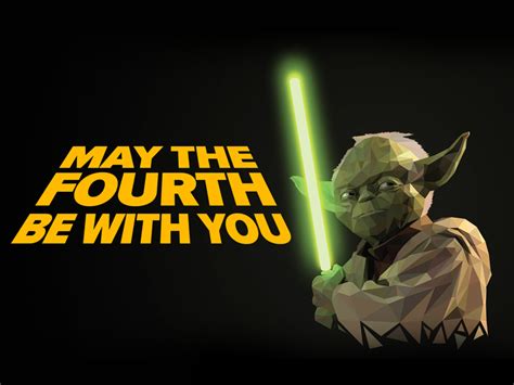 Yoda May The 4th Be With You by Peter Spencer on Dribbble